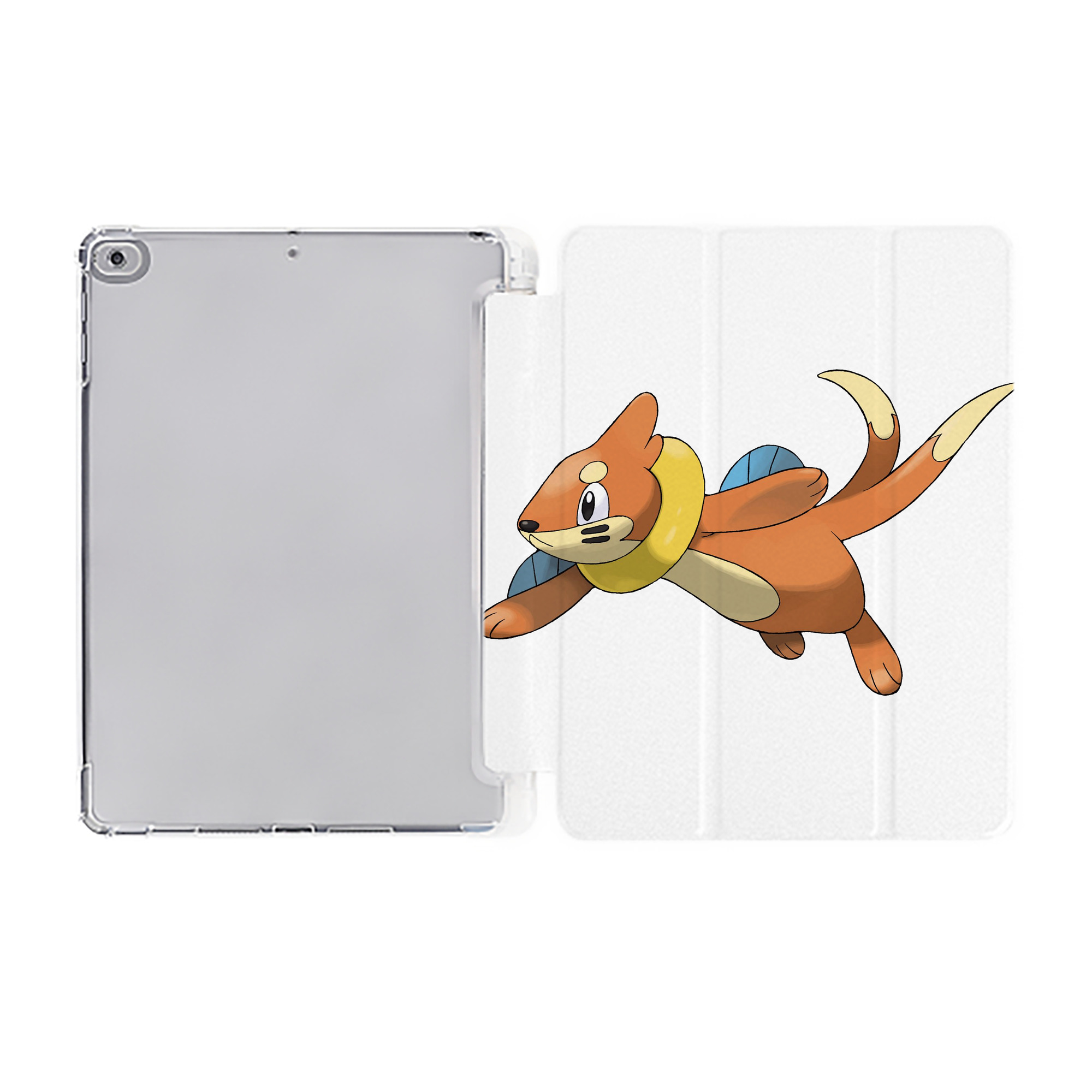 （画像用） ポケットモンスター Pokémon IPad ケース ペン収納付き 三つ折りスタンド PUレザー×シリコン 対応機種9.5/10.5/10.9インチ